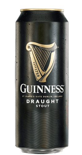 Lata de 44 cl Draught cerveza negra irlandesa Guinness